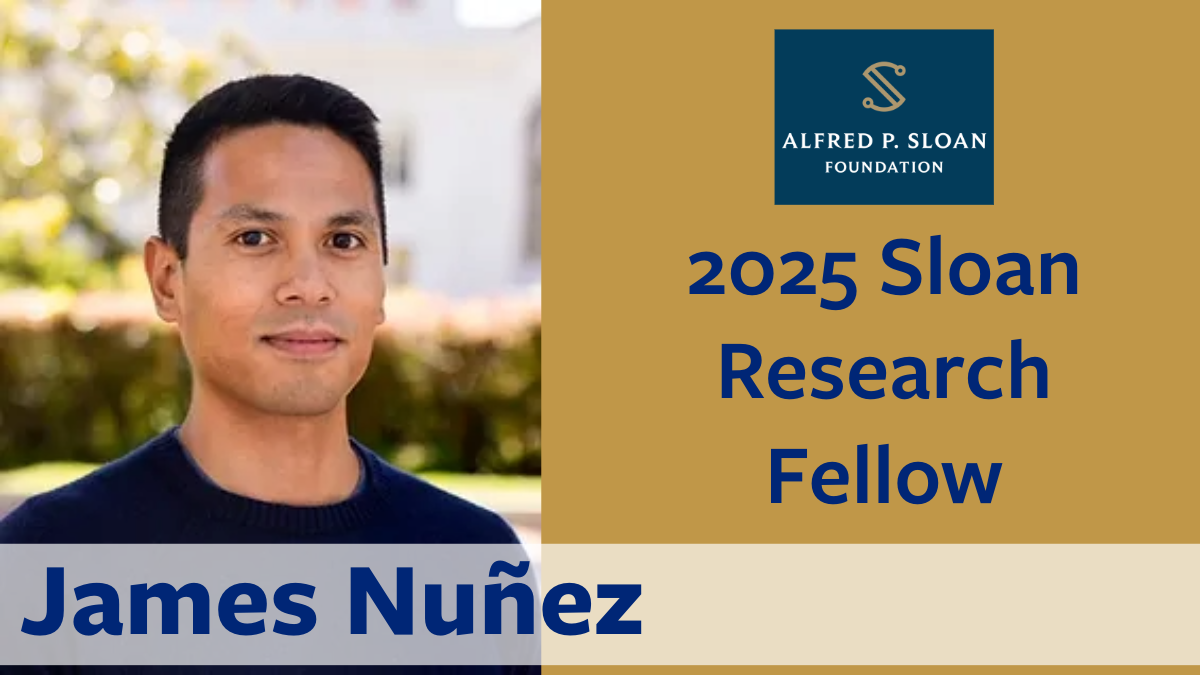 Nunez names 2025 Sloan Research Fellow